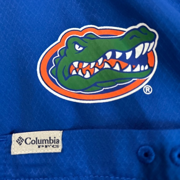 🐊EUC - FLORIDA GATORS COLUMBIA PFG TAMIAMI SHIRT - Picture 5 of 16